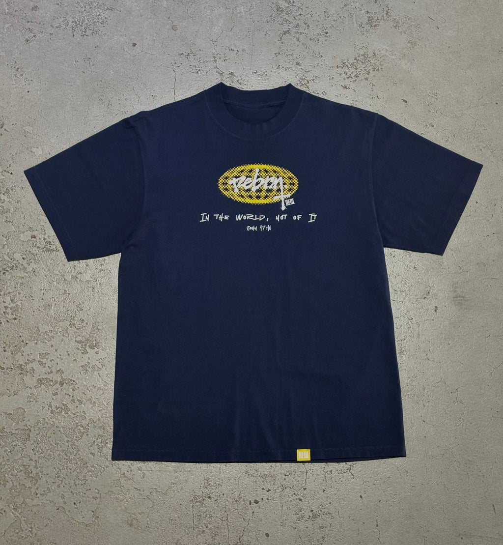 Not From Here | Navy & Yellow