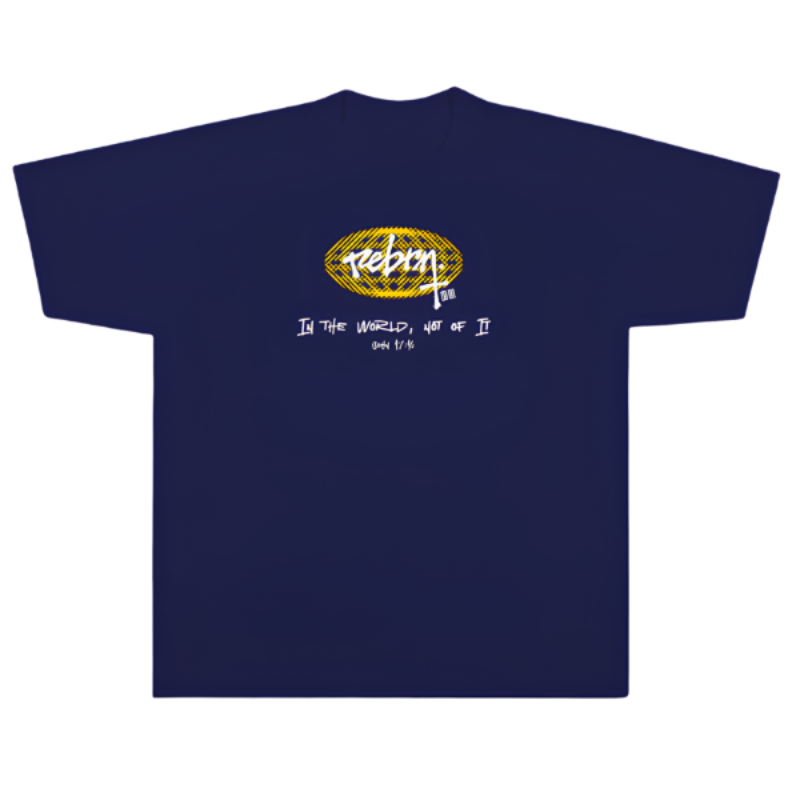 Not From Here | Navy & Yellow